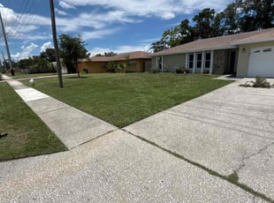 Shayla M.'s grass cutting service result