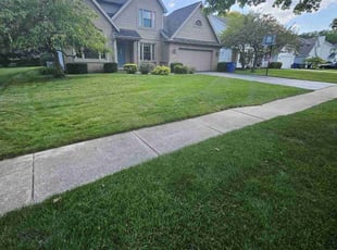 Evonne A.'s lawn care services service result