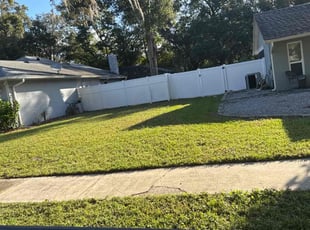 Jill H.'s lawn maintenance service result