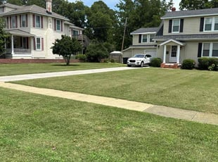 Vonda D.'s turf maintenance service result