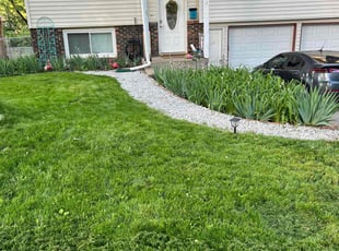 James A.'s lawn care service result