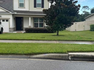 John P.'s lawn maintenance service result