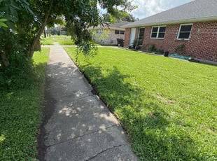 Molly P.'s lawn care service result