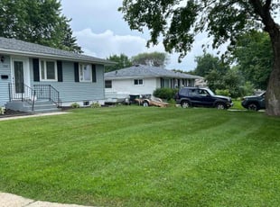 Brenda M.'s grass cutting service result