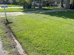 Mariah S.'s grass maintenance service result