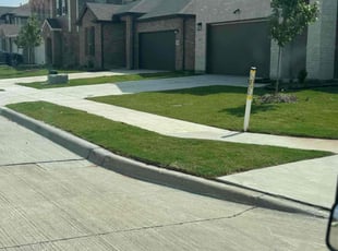 Jerrie M.'s lawn care service result