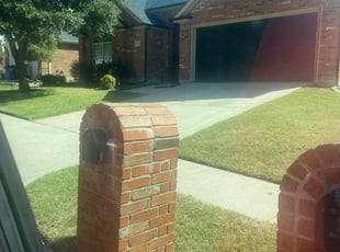 Huda M.'s grass maintenance service result