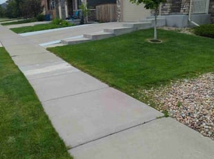 Audrey W.'s turf maintenance service result