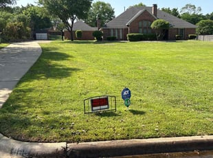 Tony L.'s grass cutting service result