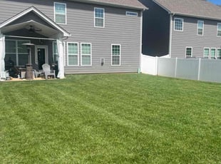 Jessica K.'s lawn care service result