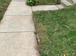 Gwendolyn J.'s lawn maintenance service result