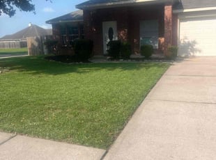 Justin G.'s turf maintenance service result