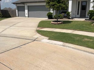 Clarense A.'s lawn service service result