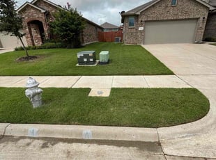 Kayli H.'s lawn care service result