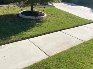 Vakersha R.'s lawn maintenance service result