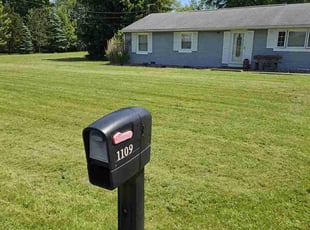 Melanie F.'s grass cutting service result