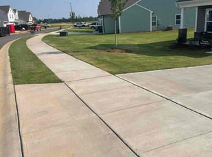Keri B.'s turf maintenance service result