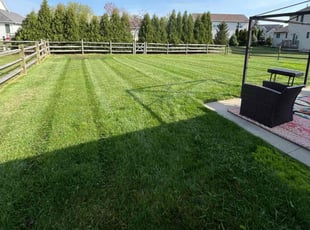 Wendy G.'s turf maintenance service result