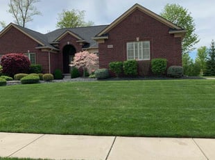 Monika M.'s grass cutting service result