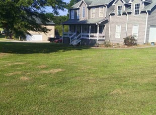 Cristy G.'s turf maintenance service result