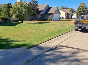 Neal M.'s grass cutting service result