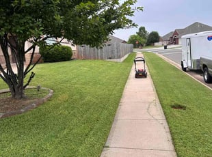 Derek V.'s lawn maintenance service result