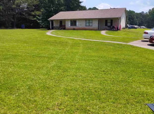 Bonnie S.'s grass cutting service result
