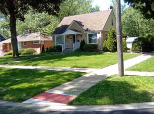 Uday T.'s grass cutting service result