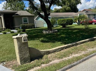 Ron G.'s grass cutting service result