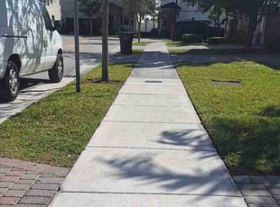 Ashley R.'s grass maintenance service result