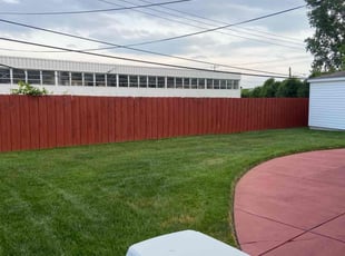 Mic W.'s grass cutting service result