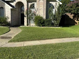 Nikki H.'s lawn maintenance service result