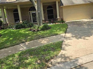 Bonnie E.'s lawn maintenance service result