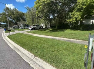Malcolm T.'s grass maintenance service result