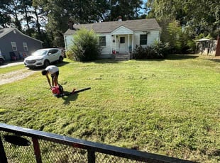Leslie G.'s lawn care service result