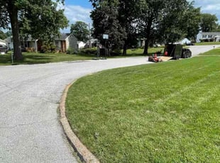 Jeffrey D.'s grass cutting service result