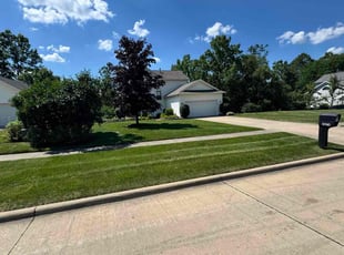 Lori F.'s lawn care services service result