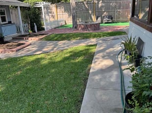 Jewell B.'s grass maintenance service result