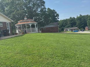 Pamela M.'s grass cutting service result