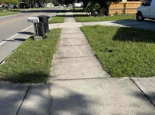 John C.'s lawn maintenance service result