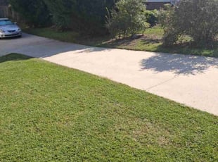 Kristen A.'s lawn service service result