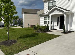 Brittany R.'s grass cutting service result