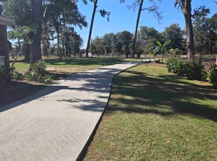 Jim V.'s turf maintenance service result