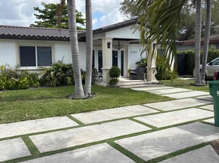 Kristina M.'s lawn care service result