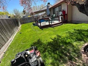 Kathy L.'s lawn care services service result