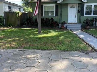 Christopher D.'s turf maintenance service result