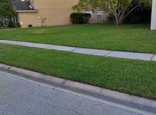 Stephanie C.'s lawn service service result