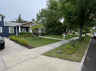 James M.'s grass cutting service result