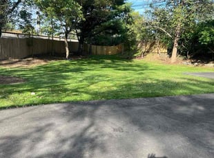James B.'s lawn maintenance service result
