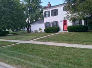 Tina M.'s turf maintenance service result